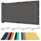 Toldo Vela de Sombra 50 x 450 cm Protección Rayos UV Impermeable Toldo Exterior Terraza Resistente Al Agua Viento para Terraza Balcon Exteriores Jardín, Gris Oscuro