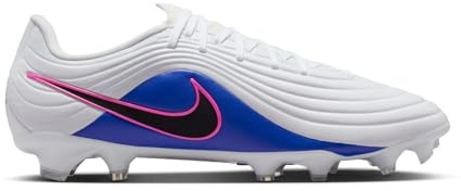 Nike Tiempo Maestro Academy Multi-Ground Low-Top Soccer Cleats (White/Racer Blue/Pink Blast/Black) Size 9.5