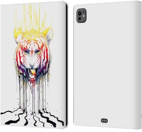 Head Case Designs Licenza Ufficiale Jonas JoJoesArt Jödicke Scomparendo Gattoni Custodia Portafoglio in Pelle Compatibile con Apple iPad PRO 11 M4/M5 2024/2025