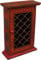 GURU SHOP Schlüsselkasten, Bemalte Schlüssel Ablage Box mit Tür - Muster 5, Mehrfarbig, 30x23x9 cm, Dosen, Boxen & Schatullen