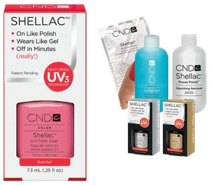 CND Shellac Starter Kit Manicure and Pedicure Set, Gotcha