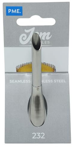 JEM NZ232 Douille à Garnir pour Cupcakes, Acier Inoxydable, Argent, 2 x 2 x 3.5 cmNZ232