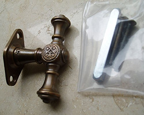 Graf von Gerlitzen Antik Messing Fenster Griff Griffe Fenstergriff Fensterolive F16A