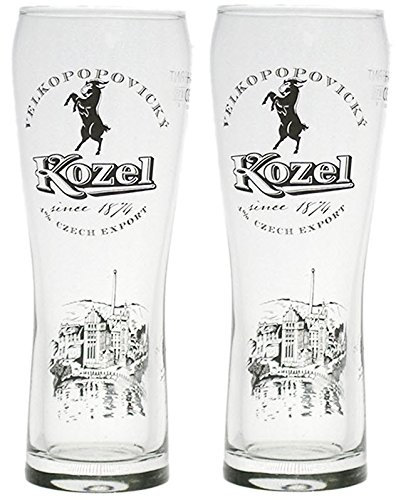 Due Kozel bicchieri da mezza marchio CE (2 occhiali)