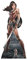 DC Comics Wonder Woman (diseño gráfico) Vida tamaño de cartón Recorte out, Multi Color