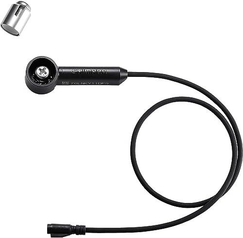 SHIMANO Unisex-Adult Sensore Velocità Steps SM-DUE10 340mm, Nero, BLAU