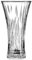 Vase tendance en verre cristal sans plomb transparent pour décoration, salon, table à manger 30 cm--Vase tendance en verre cristal sans plomb transparent pour décoration, salon, table à manger 30 cm