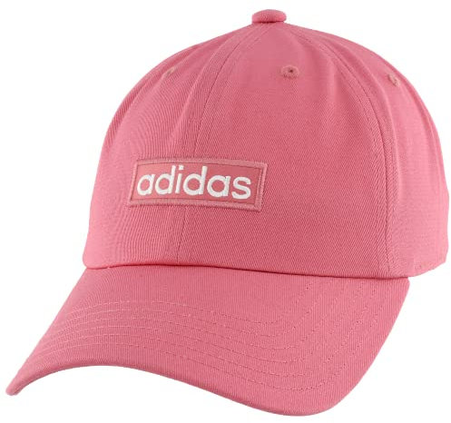 adidas Damen Contender Relaxed Adjustable Cap Hut, Hazy Rose/Weiß, Einheitsgröße