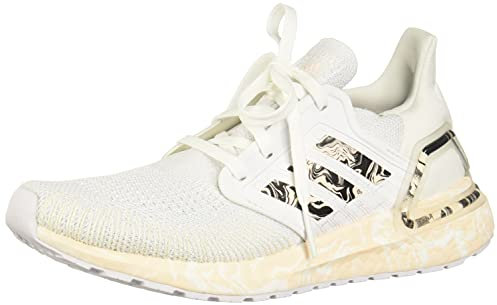 adidas Ultraboost 20 Strabenlaufschuh fur Damen Weiss Schwarz Pink