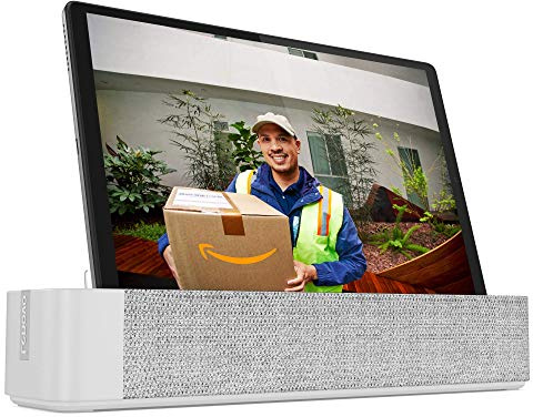 Lenovo Smart Tab M10 HD Plus con Amazon Alexa 25,5 cm (10,1 pollici, 1280x800, HD, WideView, Touch) Tablet-PC (MediaTek Helio P22T, 4 GB di RAM, 64 GB eMCP, Wi-Fi, Android 10) argento con Smart Dock