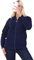 Candid Styles Womens Zipped Cable Knit Long Sleeve Zip Through Fasten Jumper Cardigan #Navy/UK 14-16