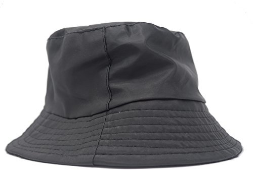 GOS Best Supplies Wasserdichter Hut für den Regenhut matt Mütze mit Fleece-Innenfutter Schwarz