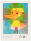 Kleiner Gartengeist Poster von Paul Klee 50 x 70 cm Gelb Wandbilder Wanddeko