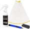 EAGLE WORK Golf Regriping Kits, 15 Paper-Backed Tapes, 5oz Solvent, Vise Clamp and Hook Blade