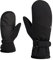 Ziener Damen KASANDRA Ski-Fäustling/Wintersport | extra warm atmungsaktiv G-Loft, black, 8,5