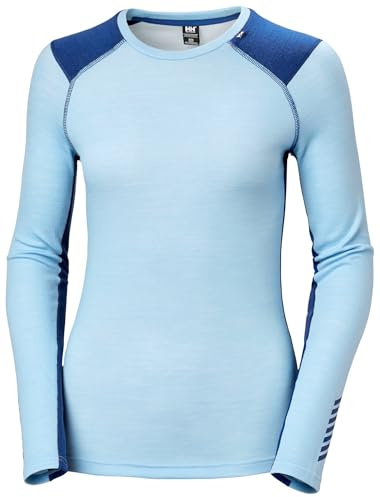 Helly Hansen Femmes Poids Moyen équipage W LIFA Merino, Baby Trooper, XL