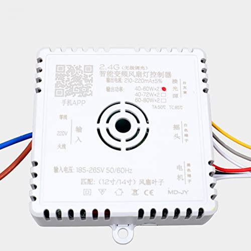 Empfänger der Fernbedienung der Lampe des Deckenventilators, Schalter des Controllers der Lüfterlampe 40-70 W, intelligenter Controller der Lüfterlampe mit Frequenz