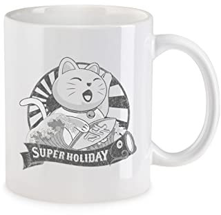 Urban Backwoods Maneki Neko VII Tasse Mit Spruch Kaffeetasse