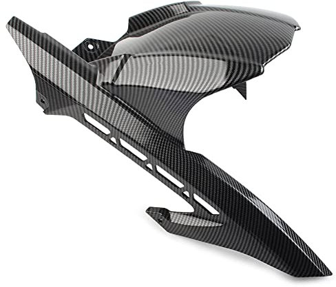 FSFY 1 Stück Carbon Fiber Hugger Heckfender Kotflügel Kettenschutz für Kawasaki Z900 2017–2023 Z900RS