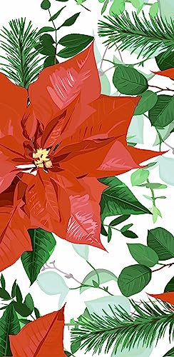 10 Taschentücher Weihnachtsstern rot Weihnachten 21,5x22