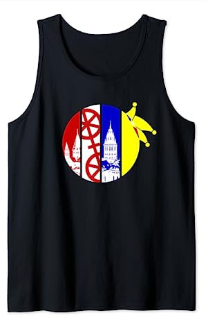 Mainzer Meenzer für echte Mainzer Fastnacht Tank Top