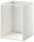 METOD Meuble bas pour four/évier encastré, 60 x 60 x 80 cm, blanc