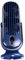 Mini Ventilador de Torre, Enchufe USB de 5 Velocidades, Motor Silencioso, Ventilador de Torre de Motor Portátil con Circulación de Aire Fresco para Oficina, Hogar (BLUE)