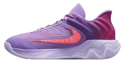 Nike Giannis Immortality 4, Zapatos con Cordones Hombre, Negro Frambuesa/Rosa Aster, ponche Caliente, 43 EU