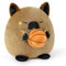 shownicer Plüschtier Französische Bulldogge Hund Kuscheltier Mit Basketball Stofftier Kawaii Hund Plüsch Kissen Spielzeug Hund Wurfkissen Geschenk für Kinder Jungen 3+ Jahre (Hund & Basketball, 35cm)