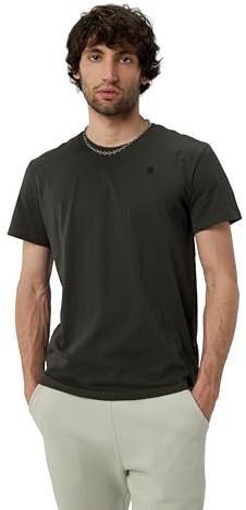 G-STAR Base-S t-Shirt, Grey (Asfalt D16411-336-995), XXL