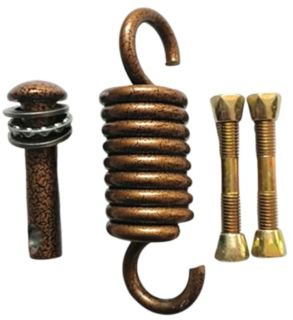 Feder für -Schaukel, Feder Verlängerung | starker Haken aus Edelstahl für Deckenmontage, Gartenstuhl, Boxsack und Ausrüstung