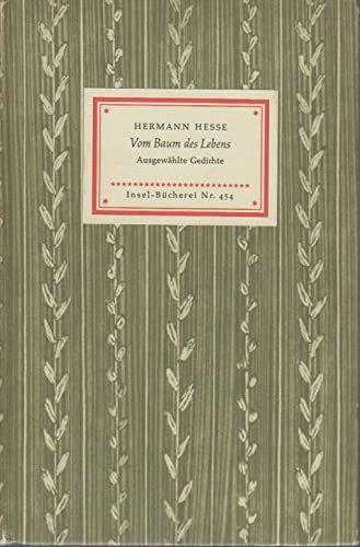 Vom Baum des Lebens - Ausgewählte Gedichte - Inselbücherei Nr. 454