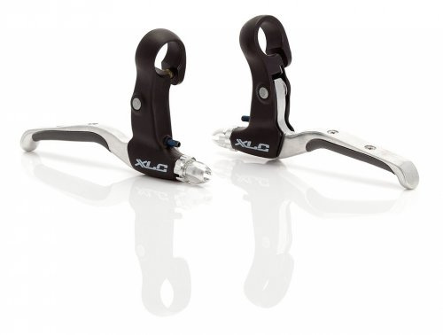 XLC 2500355900 Bl-v05 Jgo Manetas Freno V-Brake Alu.black/pla für Radfahrer, hergestellt für reibungsloses Fahren und Fahrradpflege, schwarz