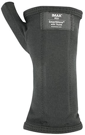 IMAK Smart Glove Thumb and Wrist Support, Helps, Prevent & Relive Wrist & Thumb Pain from Carpal Tunnel Syndrome (RSI), Ideal to Use with PC, Keyboard, Mouse, Gaming, Repetitive Task XS