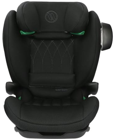 Avionaut MaxSpace AirFlow Comfort System+ Kindersitz 100–150 cm – ergonomisch, sicher & bequem – mit verstellbarer Rückenlehne – ideal zum Schlafen und für lange Autofahrten (Black)