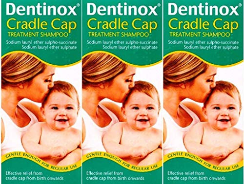 Dentinox Cradle Cap Treatment Shampoo 125ml x 3 Packs