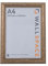 Wall Space A4 Gold Frame | Antique A4 Gold Picture Frames 297 x 210 | Gold A4 Picture Frames | Gold A4 Photo Frames perfect for A4 Certificate Frames and are made from WOOD and have REAL GLASS