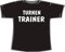 Turnen Trainer; T-Shirt schwarz, Gr. S
