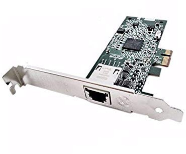 Broadcom Carte Réseau Dell BCM-95722A2202G 0XK104 09RJTC 100/1000 PCI-e RJ-45