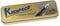 Kaweco AL Sport Fountain Pen (Fine Nib) + Pack of 6 Royal Blue Ink Cartridges Gift Set (Brass)