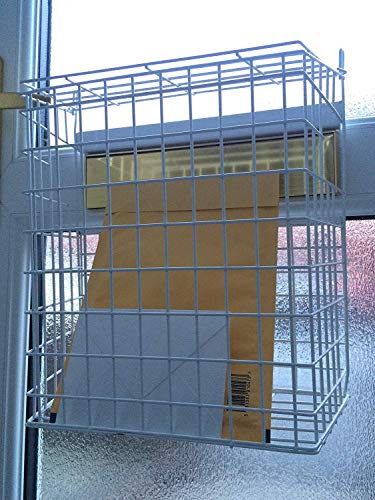 SH White Letter Cage For UPVC Doors no screws required