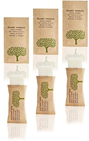 Comfort-Pur - Hotel Set Nature Shampoo&Duschgel 10ml 100 Stk. und Seife 14g 100 Stk. - Frisch