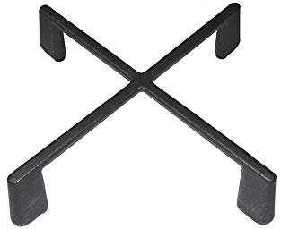 Pfannenträger (Dreifuß) von Wokbrenner Anthrazit für u.a AEG Kochfeld 140019925043