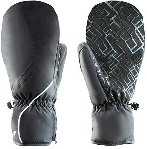 Zanier Damen SEEFELD.STX Mitten, Schwarz, 8