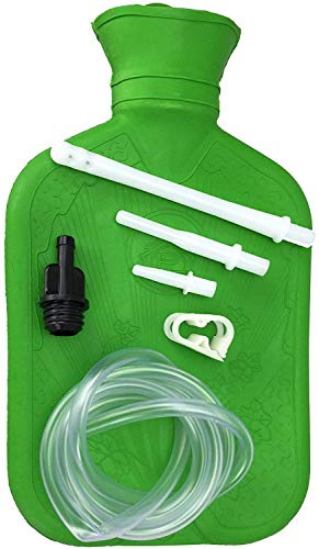 Klistier Einlauf Set Intimdusche Analdusche Gummidose Esmarch Wärmflasche (2 Liter)