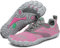 SAGUARO Damen Barfußschuhe Strandschuhe Unisex Wasserschuhe Trainingsschuhe Herren Outdoor & Indoor Atmungsaktiv Surfschuhe rutschfest Badeschuhe Frauen Fahrradschuhe Männer Leicht Pink 38 EU