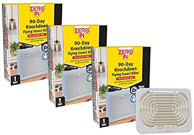 Zero In 90-Day Knockdown Flying Insect Killer – 3 Pack, Fly Killer, Flying Insect Killer for Home, Whole Room Protection, Indoor Insect Control