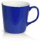 Mahlwerck Kaffeepott, große moderne Kaffeetasse mit Henkel, Premium Porzellan, hochlänzende Oberfläche, handveredelt, Saphire Blue, blau, 500 ml