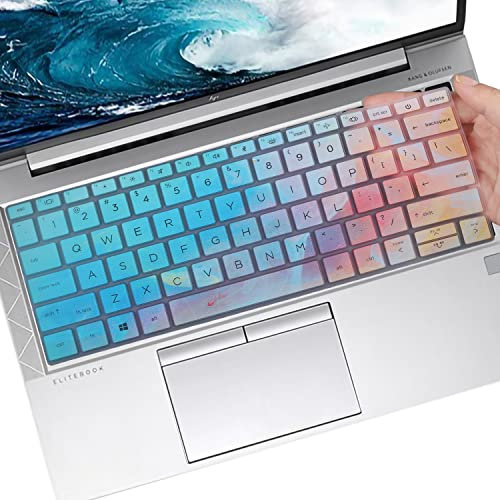 Colorful Keyboard Cover for HP EliteBook 630 G8 G9 G10/EliteBook 430 G8 /EliteBook X360 435 G8 G9 /EliteBook X360 830 835 G7 G8 13.3 inch Keyboard Protective Skin (NOT FIT 830 835 G9 G10)
