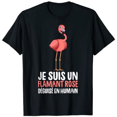 Je Suis Un Flamant Rose Enfant Fille T-Shirt